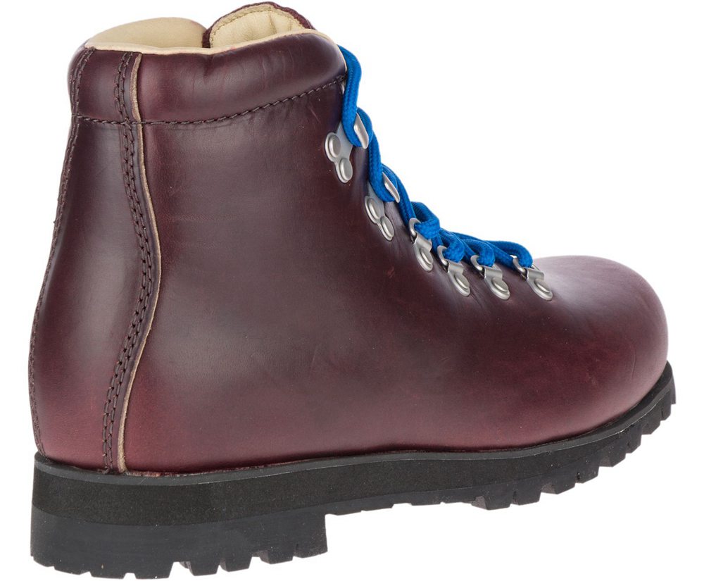 Merrell Boots Burgundy - Wilderness Legend Waterproof - Womens 95CQILMTK